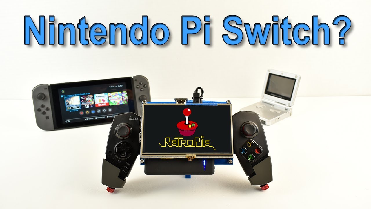 Nintendo Pi Switch? Portable Raspberry Pi 3 Ghetto Pi Boy V2 5 Inch Screen