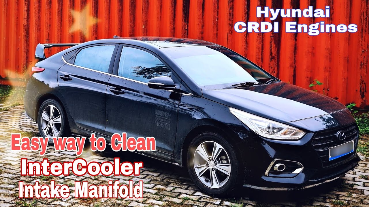 Easy way to clean Intercooler and Intake Manifold | Hyundai Crdi engine Verna, Creta, I20, Tuson etc
