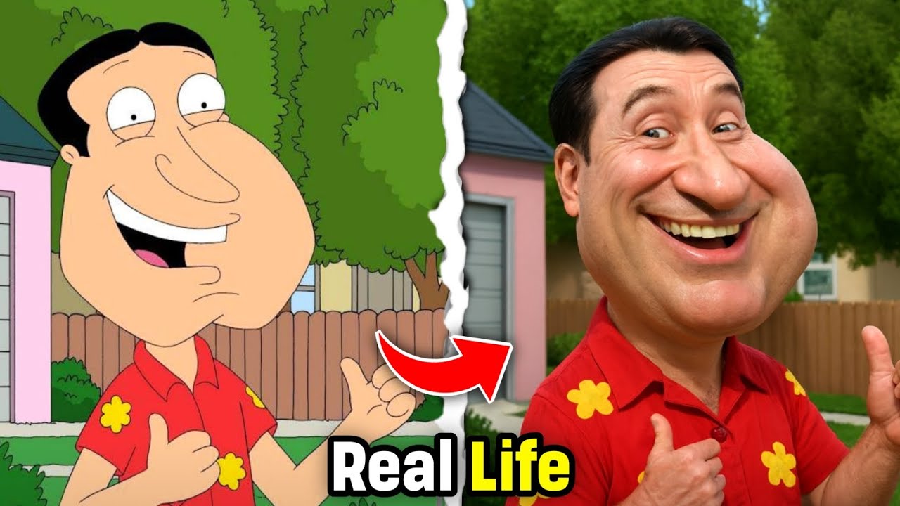 Family Guy Characters in Real Life | Unseen RealLife