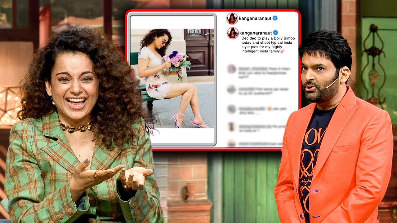 मुझे पती बना लो kangana...सारे दो बच्चो के बाप इसी mood में रहते है | TKSS | #comedy #kapilsharma
