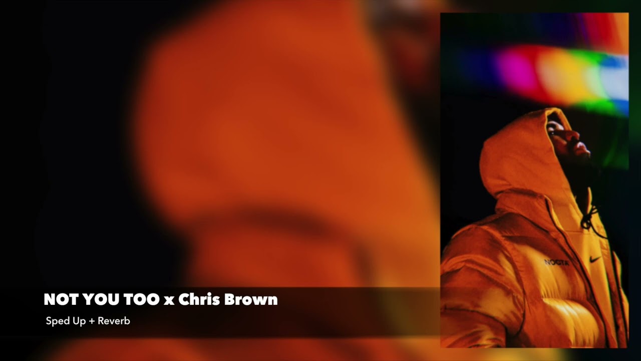not you too - drake x chris brown {sped up + reverb}