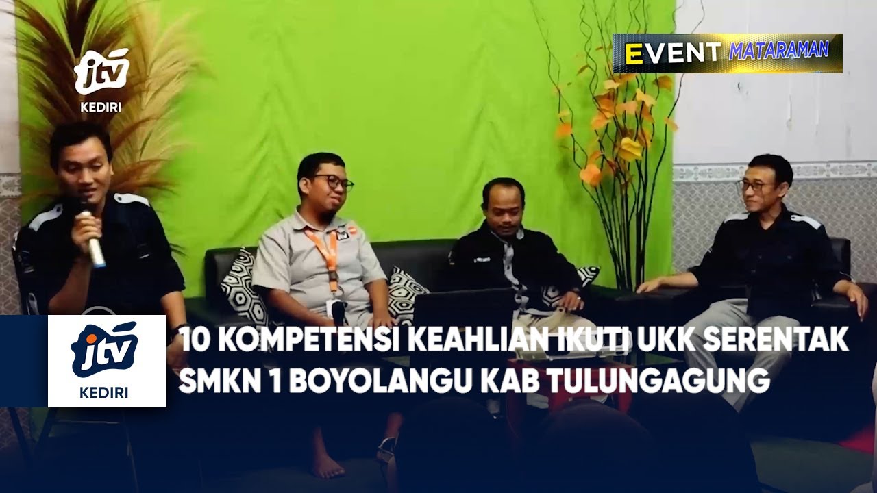 10 Kompetensi Keahlian Ikuti UKK Serentak SMKN 1 Boyolangu Kab Tulungagung