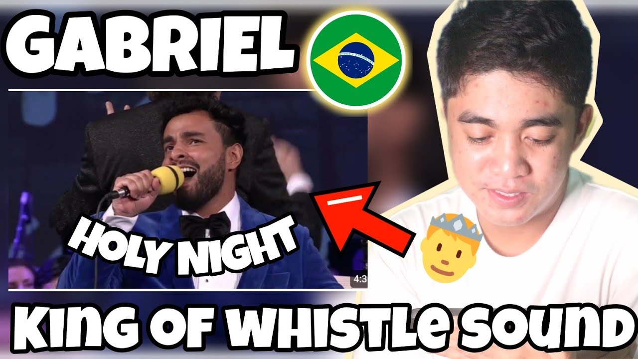GABRIEL HENRIQUE - O HOLY NIGHT | PINOY REACTION 🇵🇭