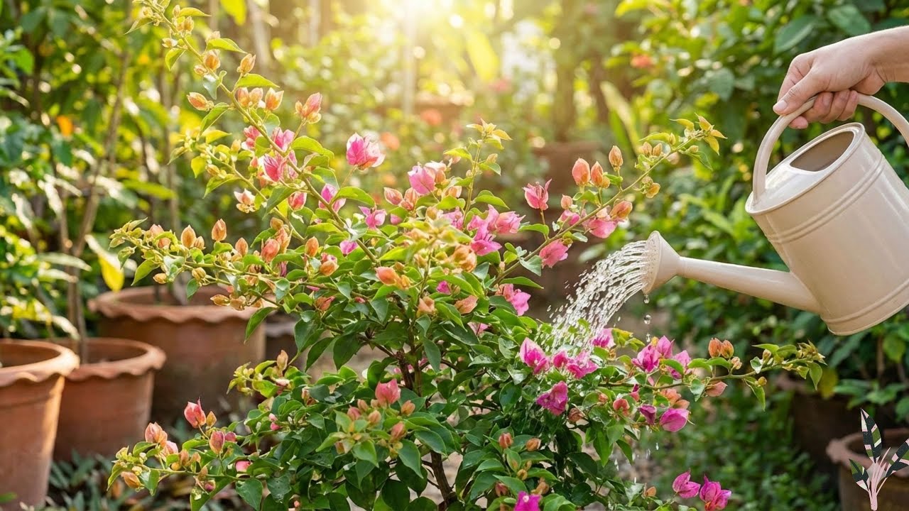 Hoa Giấy Có Nụ Kim Tưới Nước Sao Cho ĐÚNG? 7 Ngày Quyết Định Hoa Nở Tết