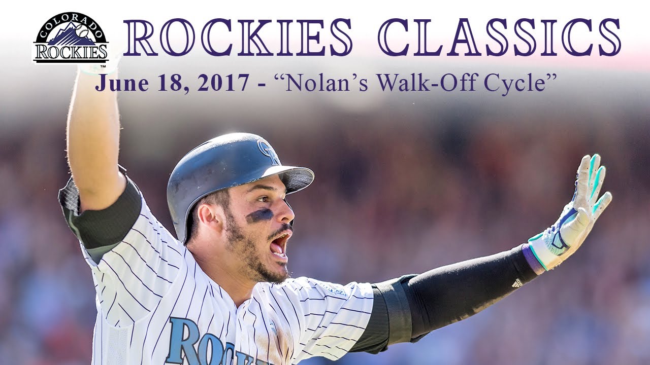 Rockies Classics - Nolan's Walk-Off Cycle (June 18, 2017)