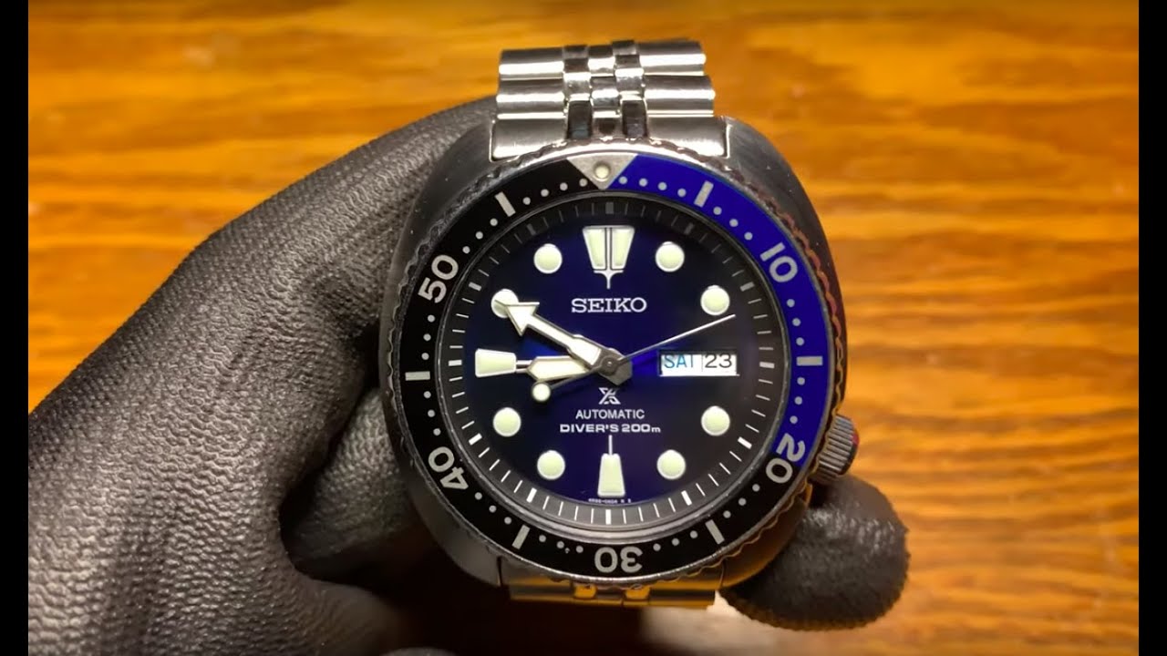 SEIKO SRPC25K1 PROSPEX TURTLE DEEP BLUE BATMAN TURTLE