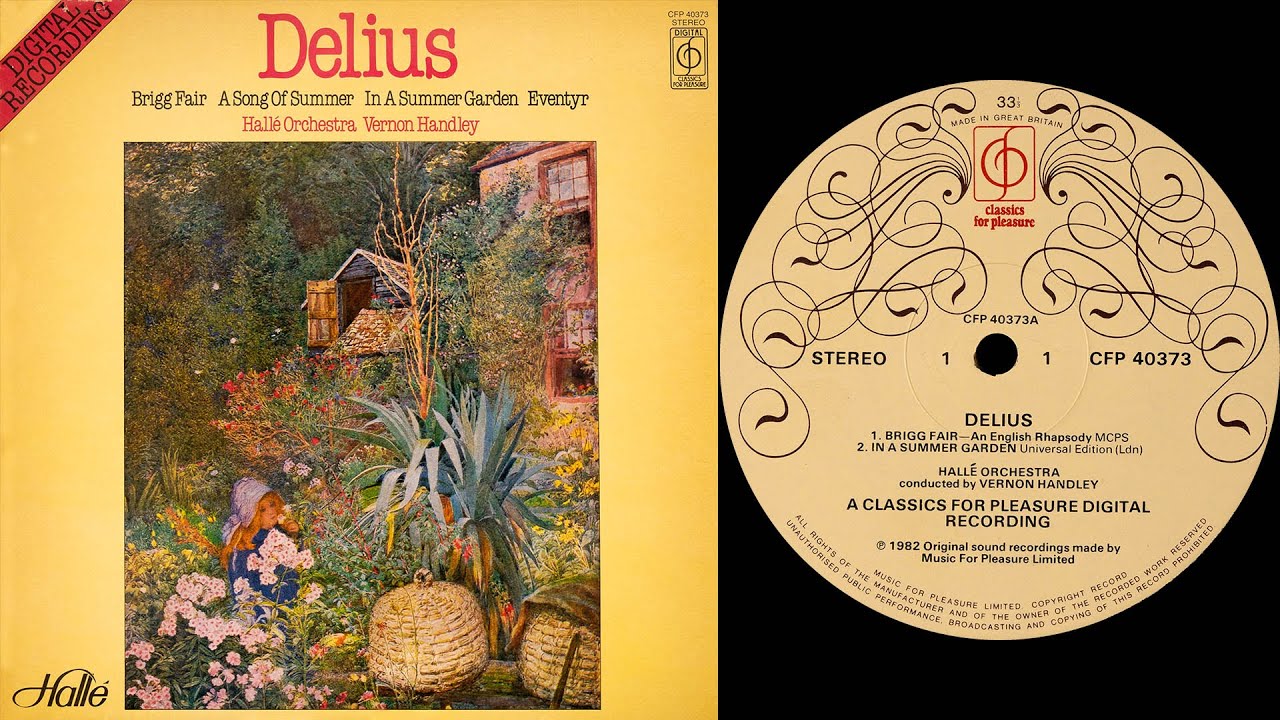 Delius - Brigg Fair, Eventyr, A Song of Summer, In A Summer Garden (Handley) (vinyl: Ortofon)