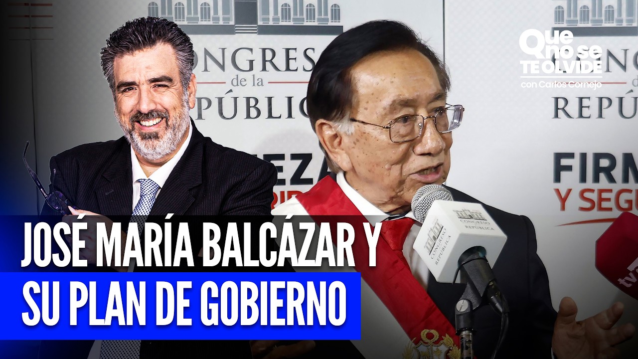 QUE NO SE TE OLVIDE CON CARLOS CORNEJO: PROGRAMA DEL 20 DE FEBRERO DEL 2026
