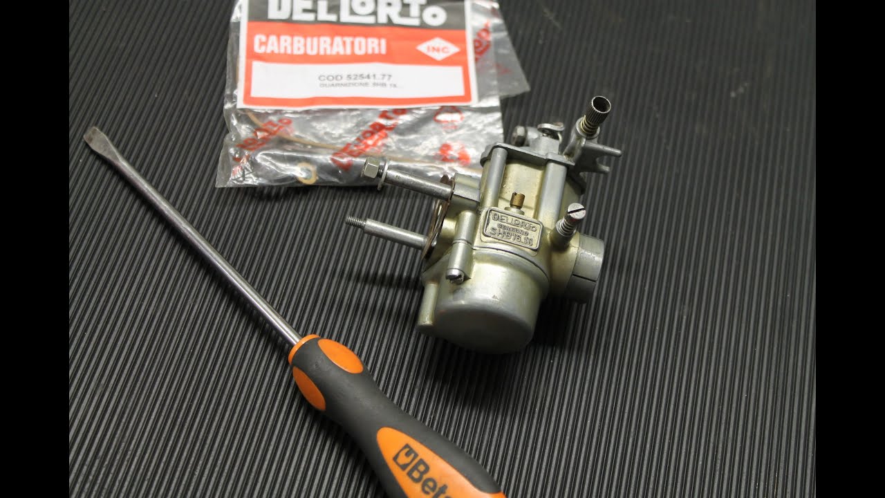 revisione carburatore vespa