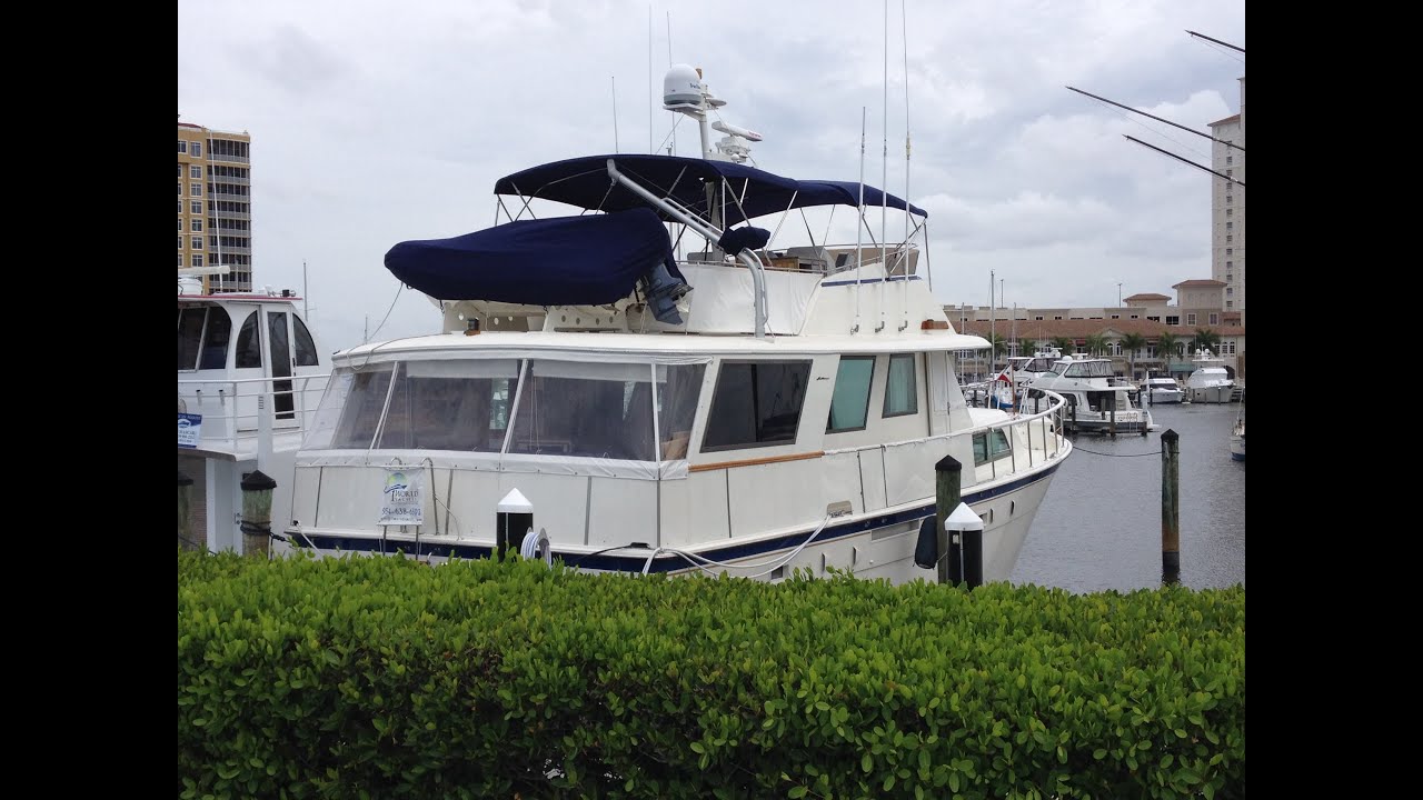 SOLD - 56 Hatteras 1981 Yacht for Sale - SOLD