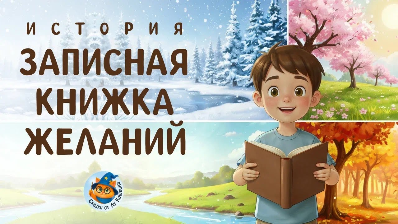 Записная книжка желаний | Сказки на ночь | Мультики для детей