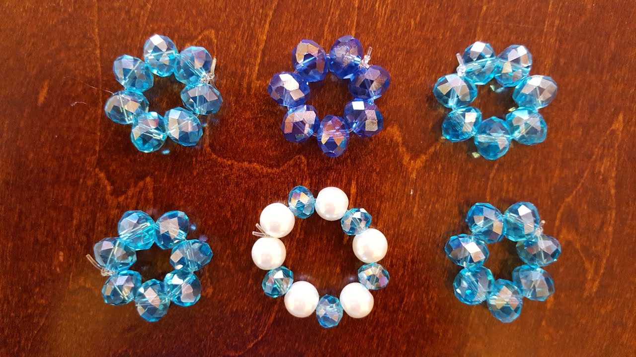 Como hacer separadores de cristal para bisuteria