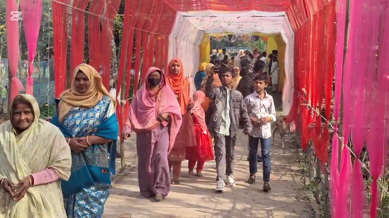 বরিশালের বিয়ের বিশাল আয়োজন। 