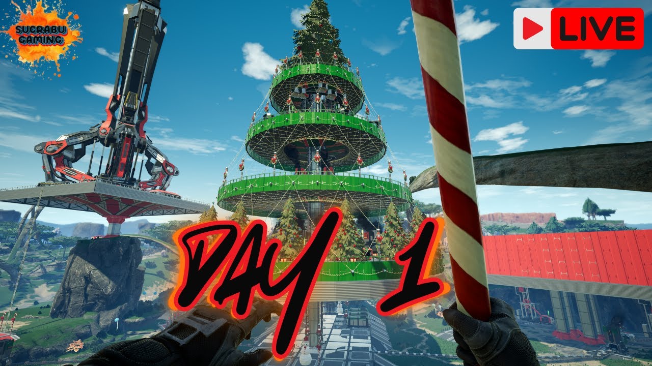 Satisfactory Ficsmas Event Day 1 - Desert Build