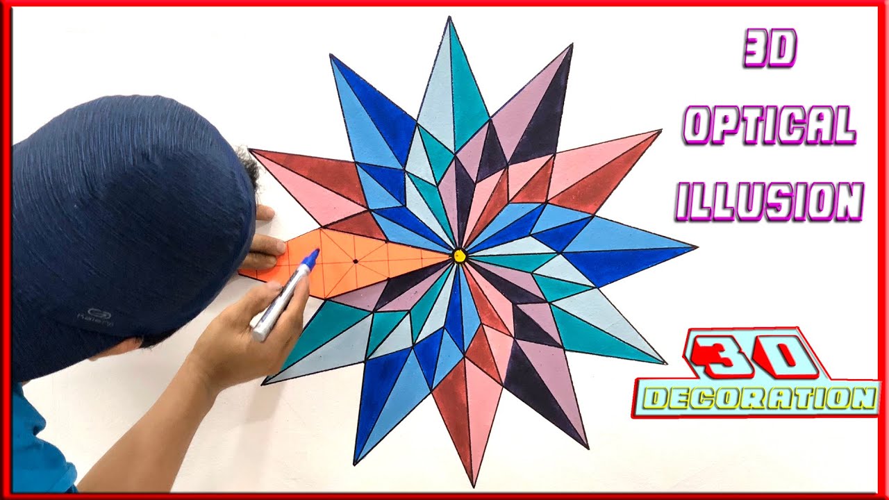 3D OPTICAL ILLUSION | 3D WALL PAINTING | MURAL DINDING EFFECT 3D HOME DECORATION |KHÁM PHÁ CHÂU PHI