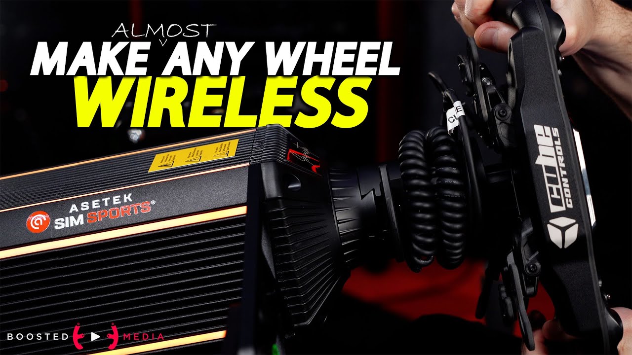 MAKE YOUR USB WHEEL WIRELESS! - Asetek Simsports Quick Release Adapter Review