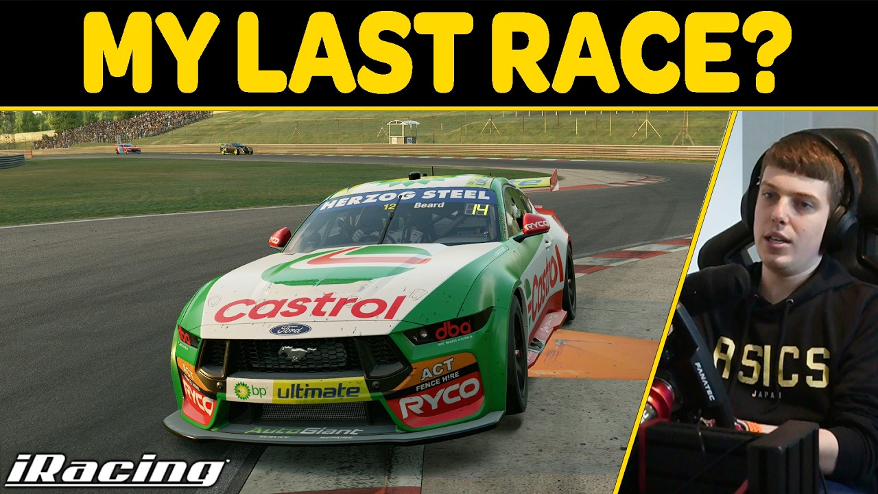 My FINAL RACE of the season! iRacing Australian Supercars at the Hungaroring