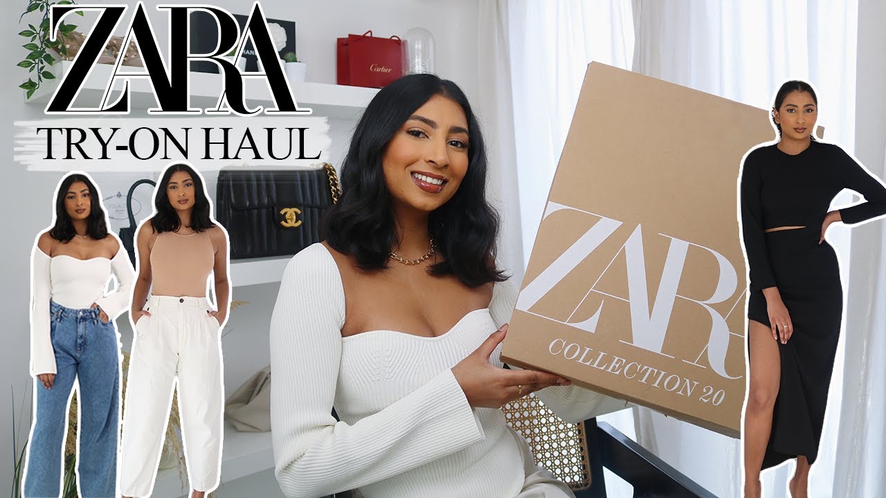 HUGE ZARA TRY ON HAUL | *NEW IN* BASICS YOU NEED | NOORIE ANA