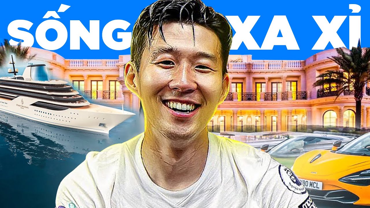 Khối Tài Sản Đồ Sộ Của Son Heung-Min và Cuộc Sống Xa Hoa Bậc Nhất Thế Giới | #GTH
