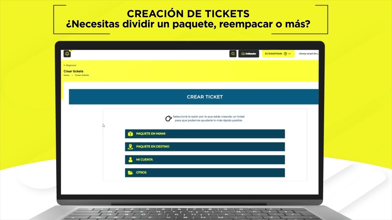 Tour panel de usuario renovado | LAARBOX