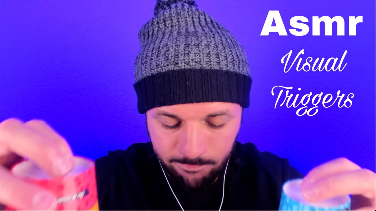 ASMR FRANÇAIS Up-Close & Visual Triggers to Sleep (Tongue clicking, Hand movements, Face touching)