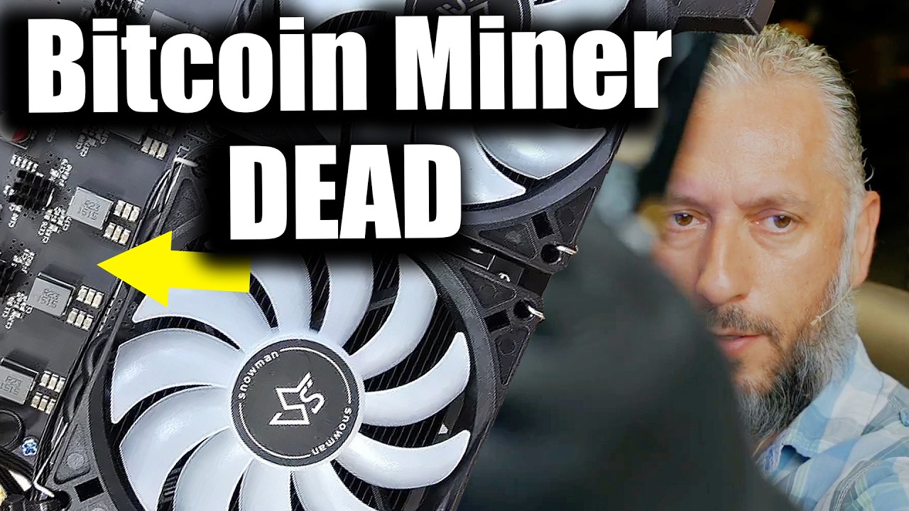 Нерабочий майнер NerdOCTAxe Bitcoin. Клиент попросил сделать чрезмерную модернизацию платы.