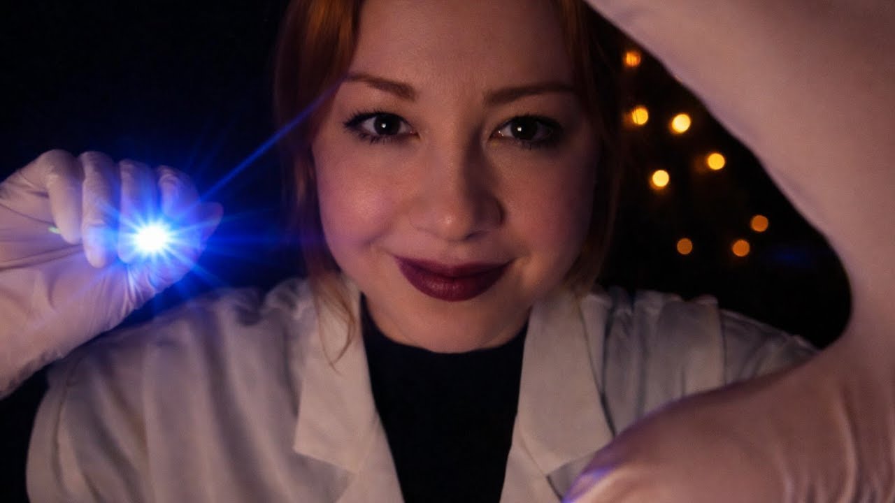 ASMR ~ Slow and Gentle Cranial Nerve Examination (Personal Attention, Layered Sounds)