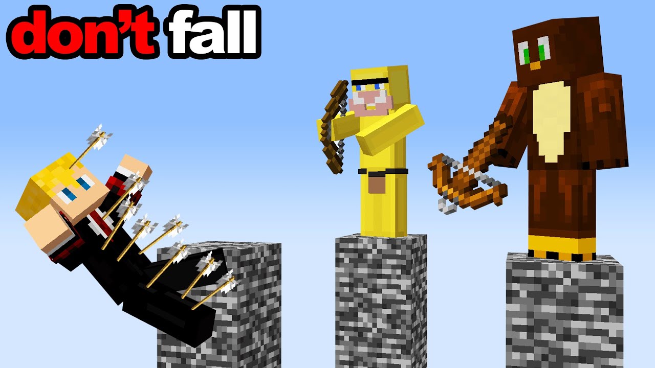 Этот хаотичный игровой режим разрушил нашу дружбу... (Minecraft Pillars)