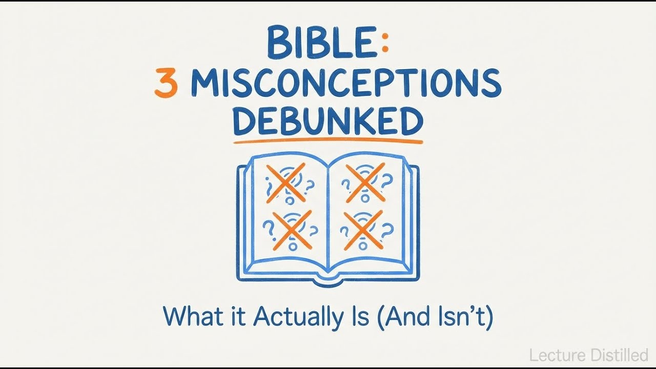 What the Bible Actually Is (And Isn't) | 3 Misconceptions Debunked