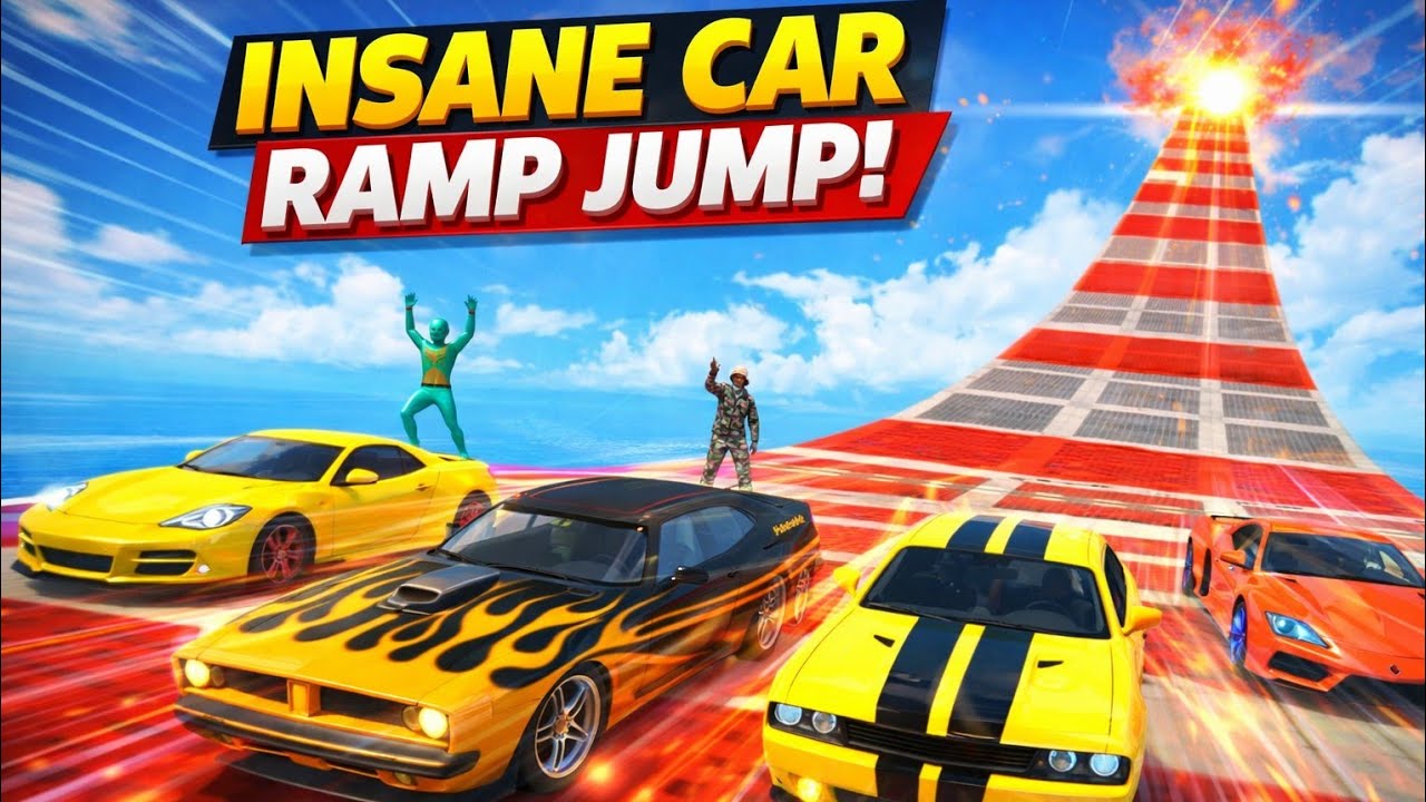 99% Players FAIL This Impossible Ramp Race 🚗💀 