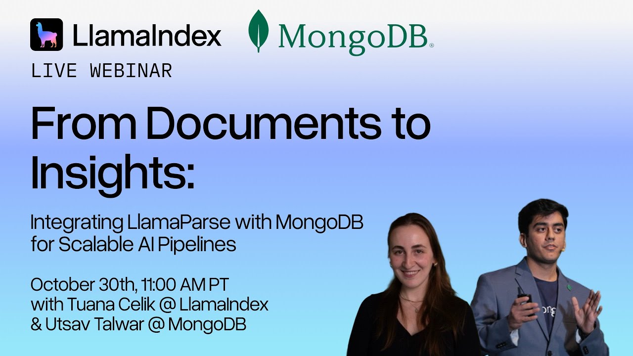 От документов к аналитике: интеграция LlamaParse с MongoDB для масштабируемых конвейеров ИИ