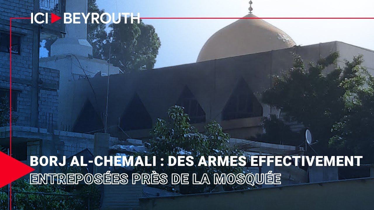 Borj al-Chemali : des armes effectivement entrepos&eacute;es pr&egrave;s de la mosqu&eacute;e