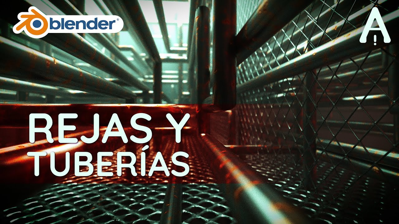 Rejas y Tuberías | Blender Tutorial
