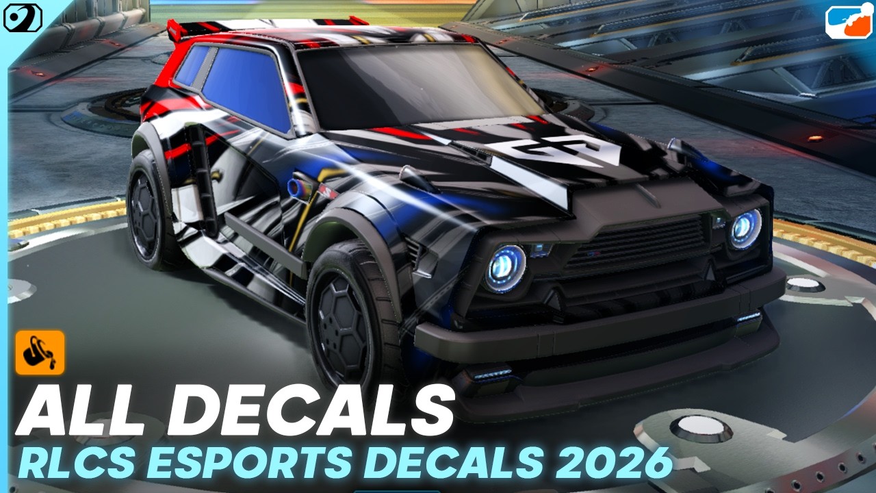 All RLCS Esports Decals in 2026 | Rocket League