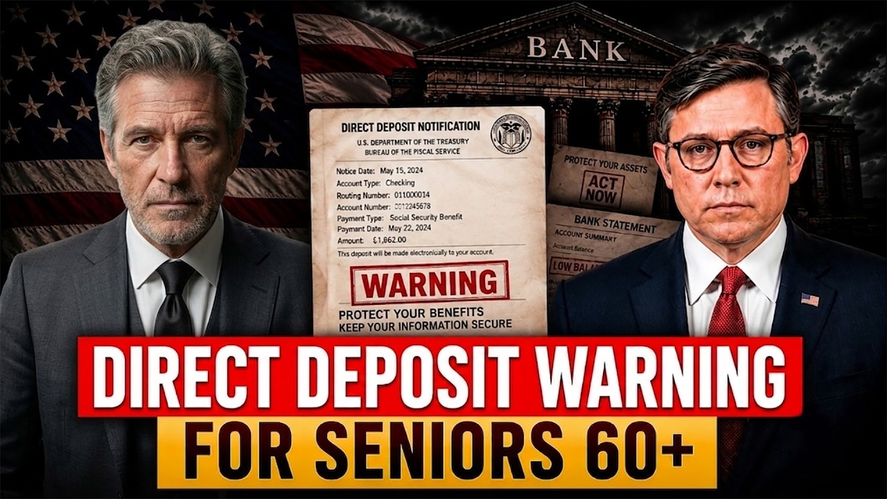 3 New Direct Deposit Rules For Seniors 60+ Starting NOW &mdash; Every Senior Needs to Hear!