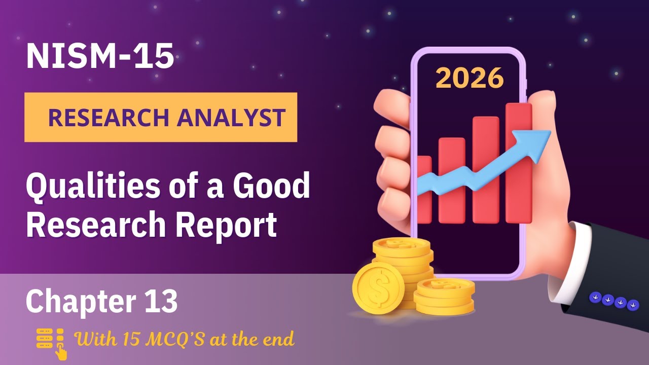 NISM Research Analyst Exam | 2026 | Chapter 13