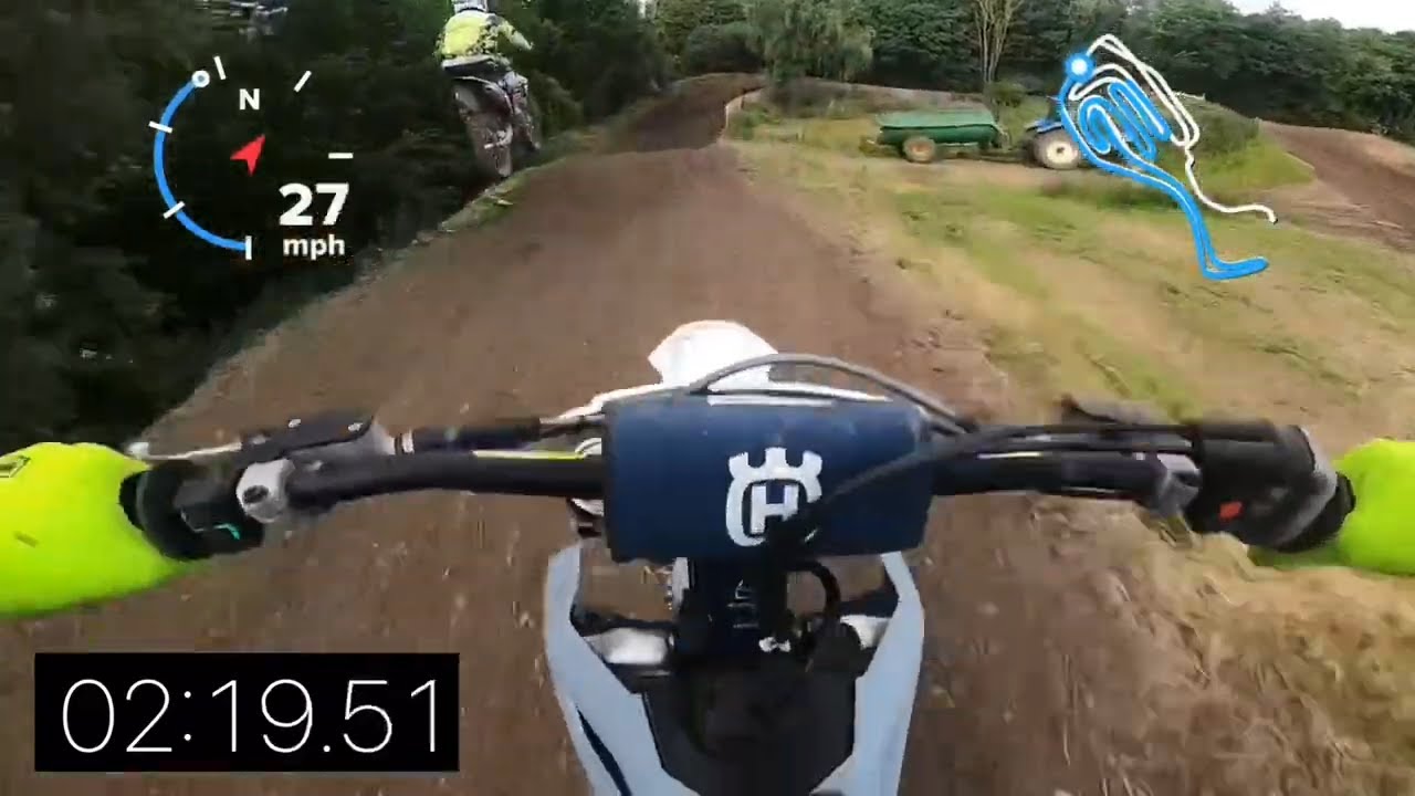 Dirt-Flying Fun on the Husqvarna 250 FC at Besthorpe Motocross