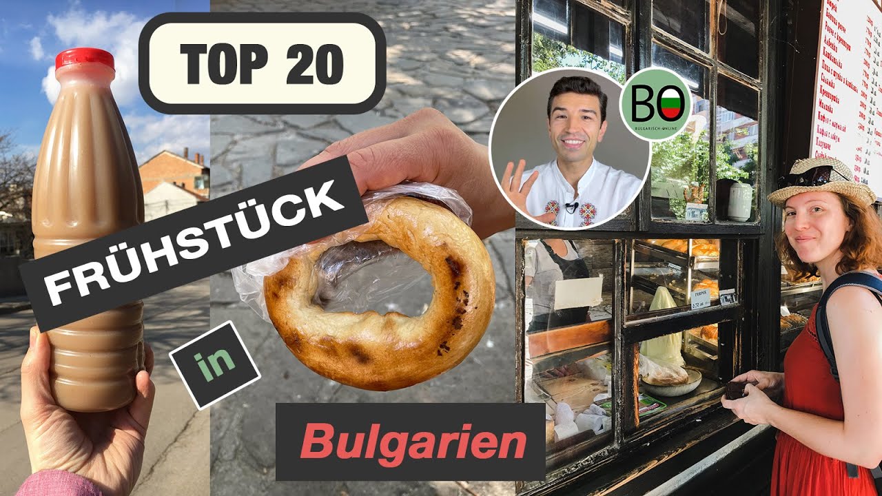 FRÜHSTÜCK in Bulgarien 🥨 TOP 20 Vokabeln und Phrasen 🇧🇬 Bulgarisch lernen für Anfänger