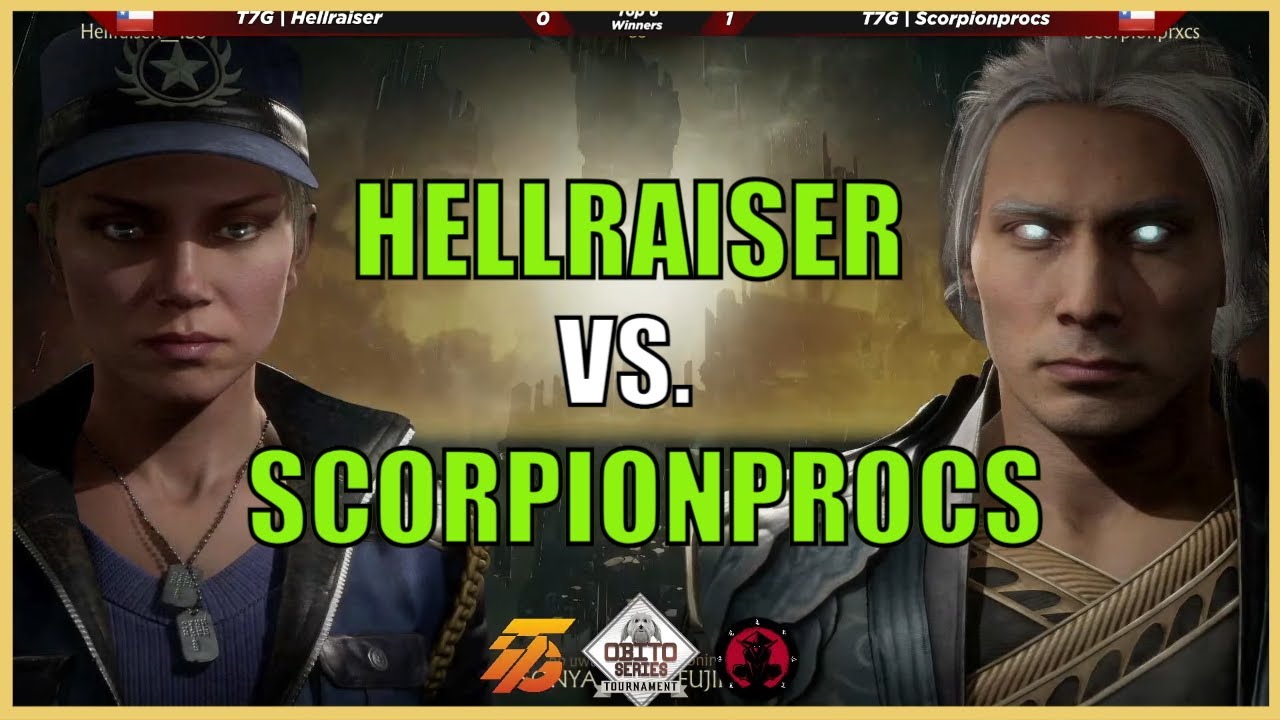 MK11: SCORPIONPROCS VS HELLRAISER- Sonya vs Fujin - Obito Series Latam Sur Finals
