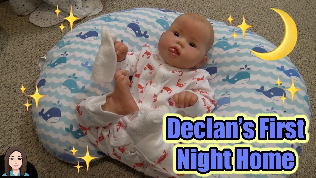 Reborn Baby Declan's First Night Home! | Kelli Maple