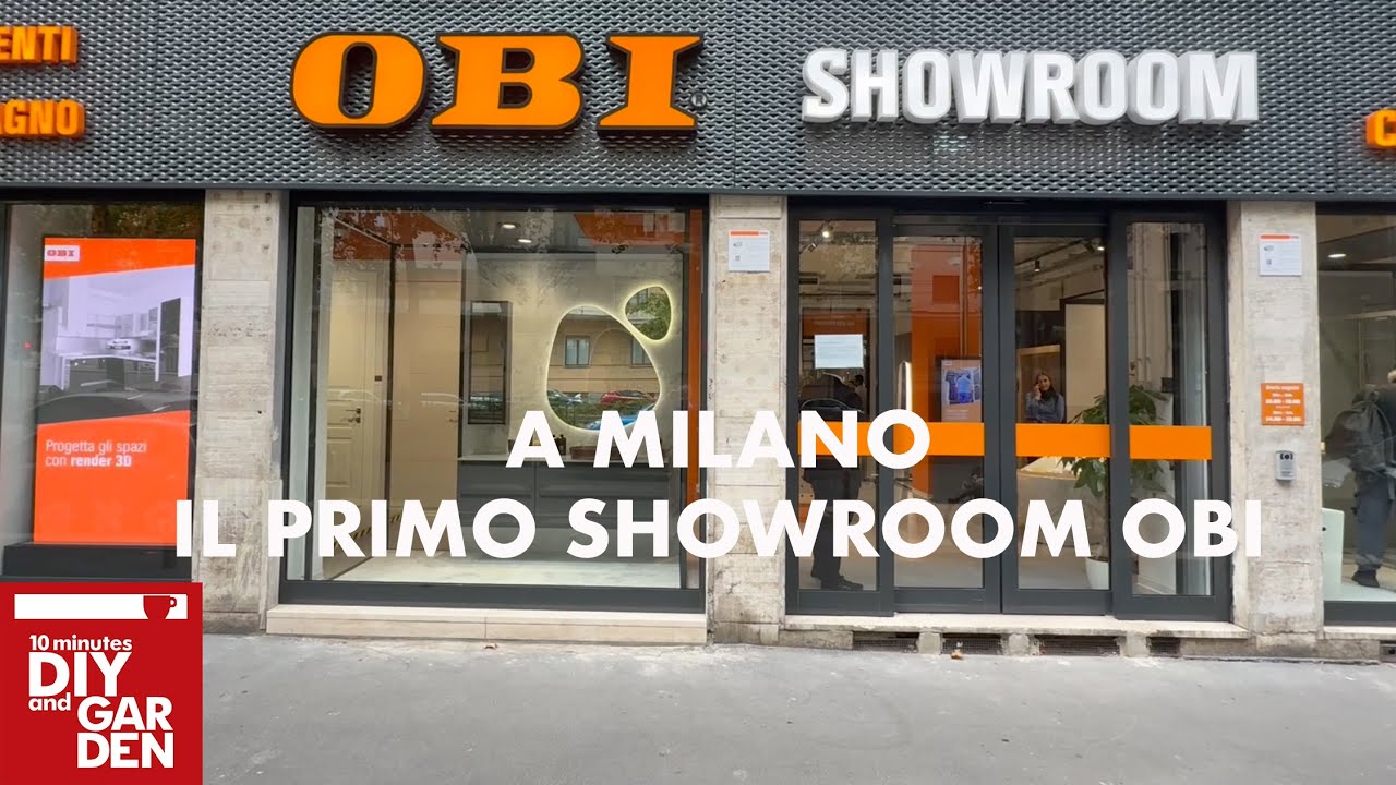 Apre a Milano il primo showroom di OBI dedicato al bagno