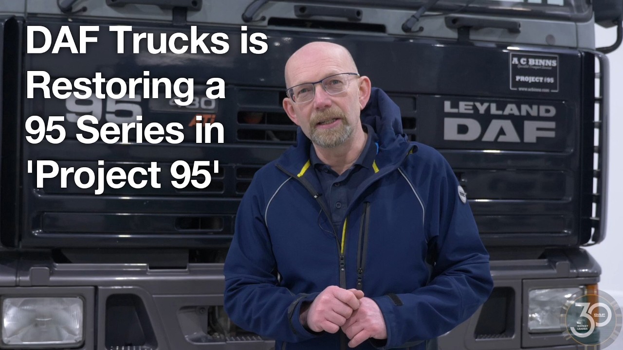 DAF Trucks is Restoring a 95 Series in 'Project 95'