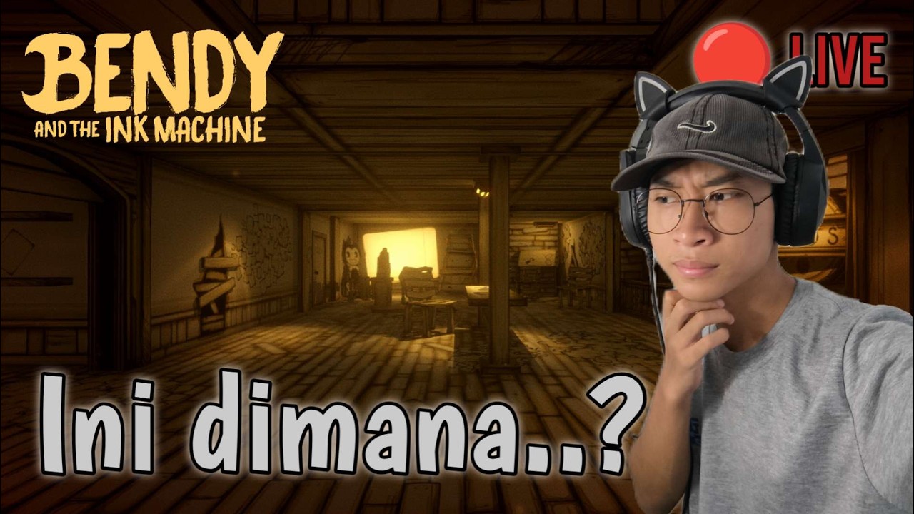 Kita Menjelajahi Pabrik Tua Guys!! - Bendy And the Ink Machine - Part 1