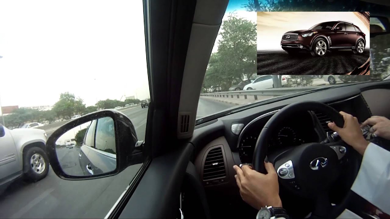 2014 Infiniti QX70 V6 تجربة سريييييعة