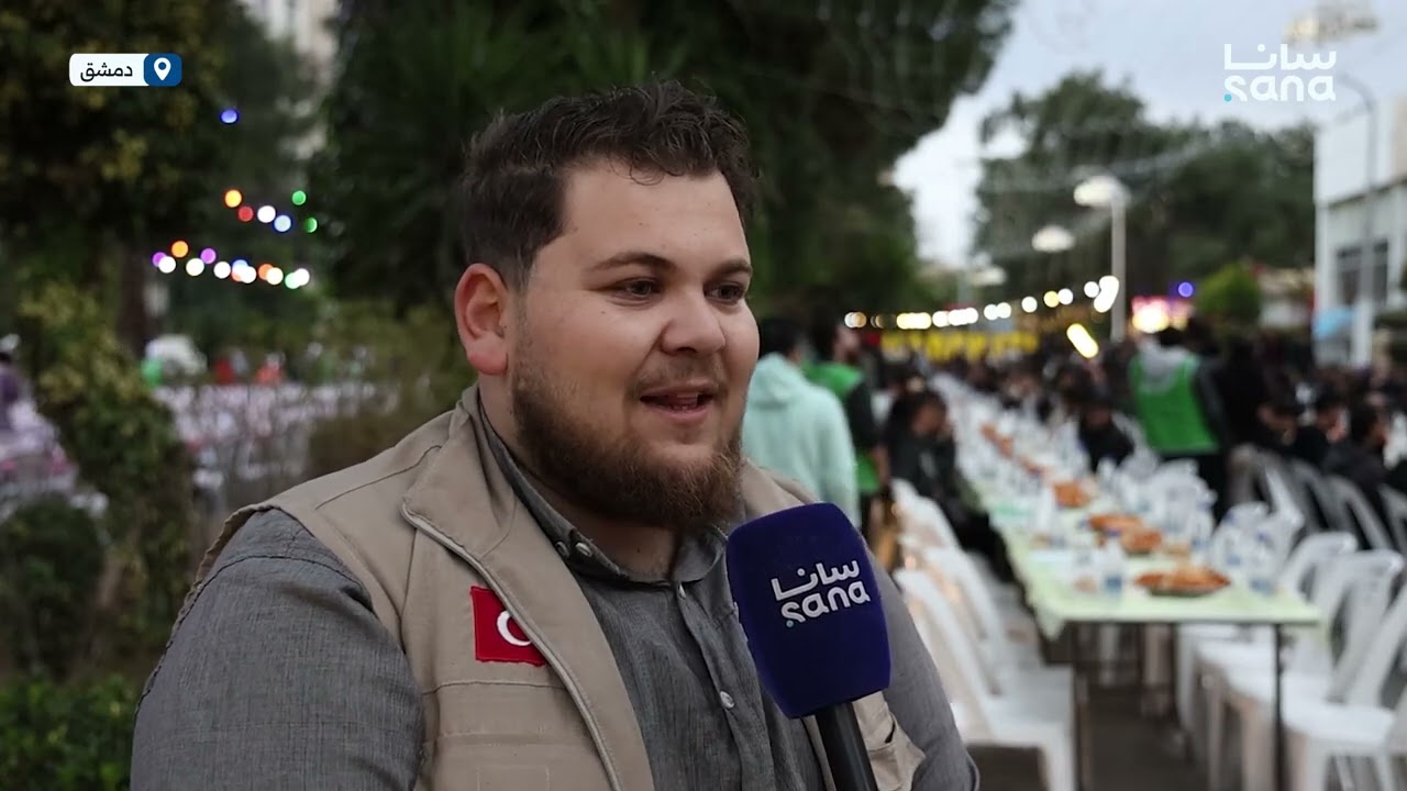 إفطار جماعي لطلاب المدينة الجامعية بدمشق
