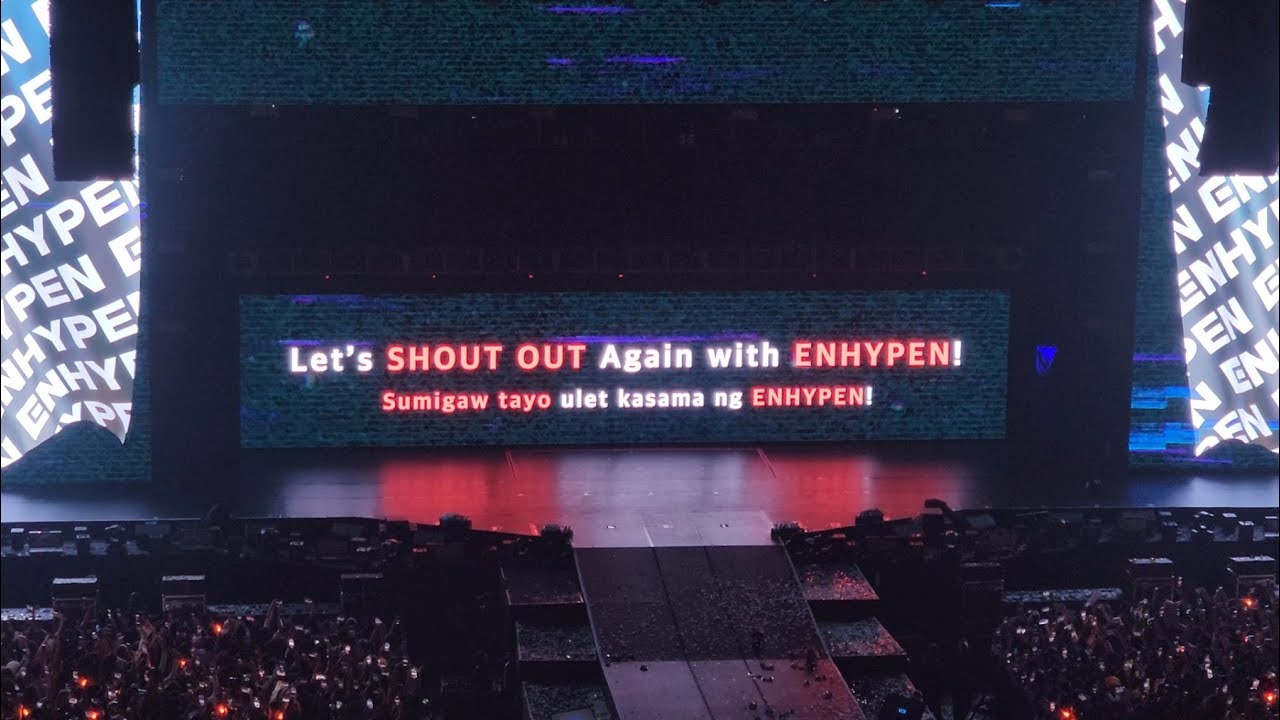 ENHYPEN World Tour MANIFESTO in Manila 230205 | SURPRISE REPEAT ENCORE- SHOUT OUT, Go Big or Go Home