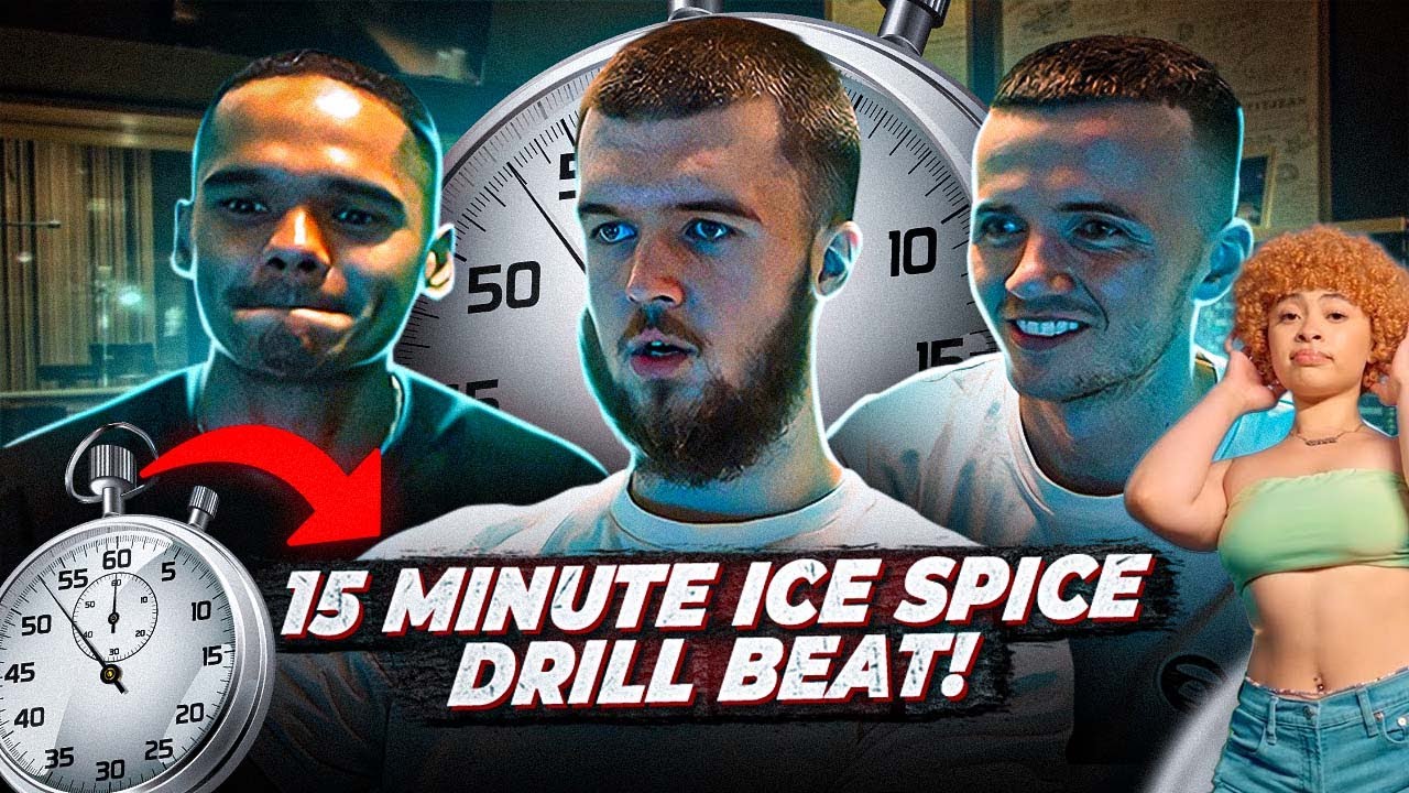 We Had 15 Minutes To Make An Ice Spice Drill Type Beat! ft @x10beats & @prodllb