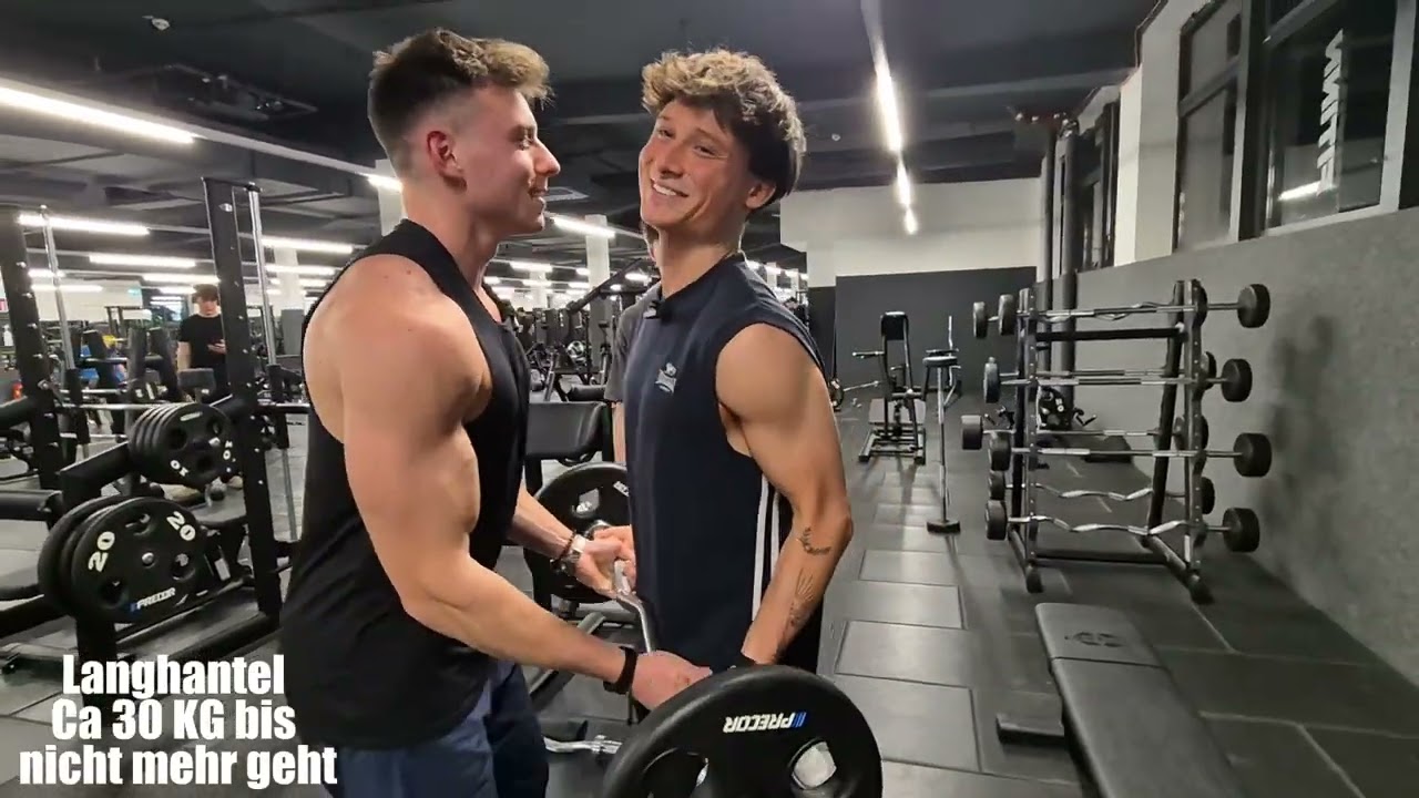 Absolut Krankes Gym Workout😵😅 - Vlog Connor