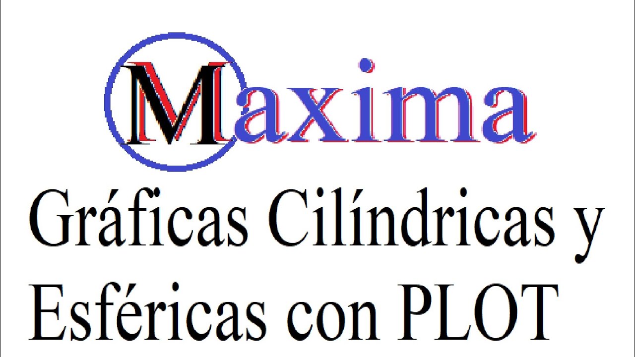 9.31 Gráficas Cilíndricas y Esféricas en wxMaxima con PLOT