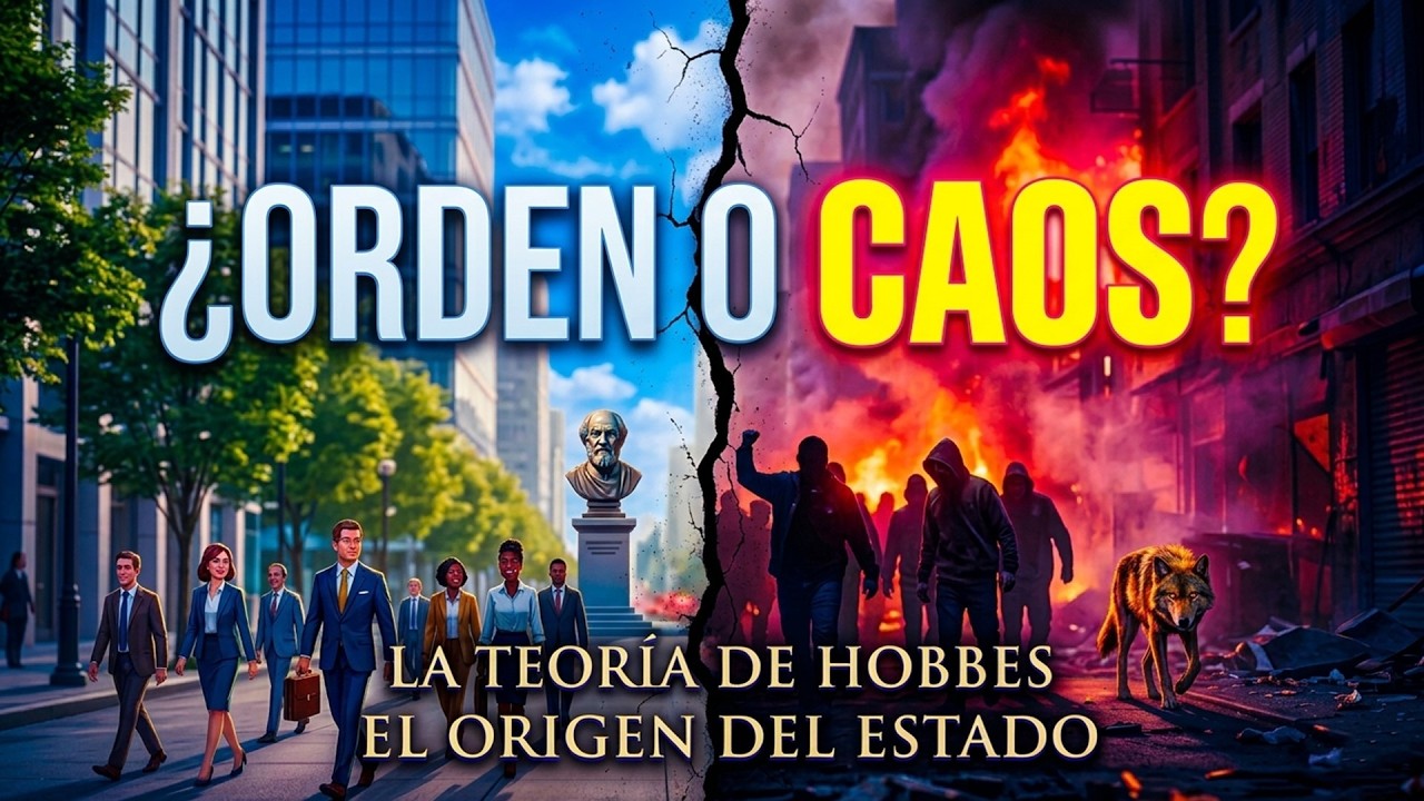 ¿Por qué EXISTE EL ESTADO? La teoría de HOBBES, Teorìa sobre el origen del Estado✨aulamedia Historia